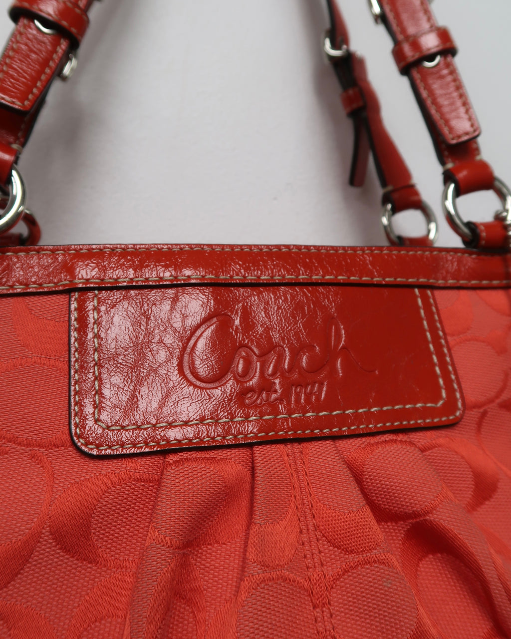 Coach Y2K Vintage Signature East West Gallery Shoulder Bag