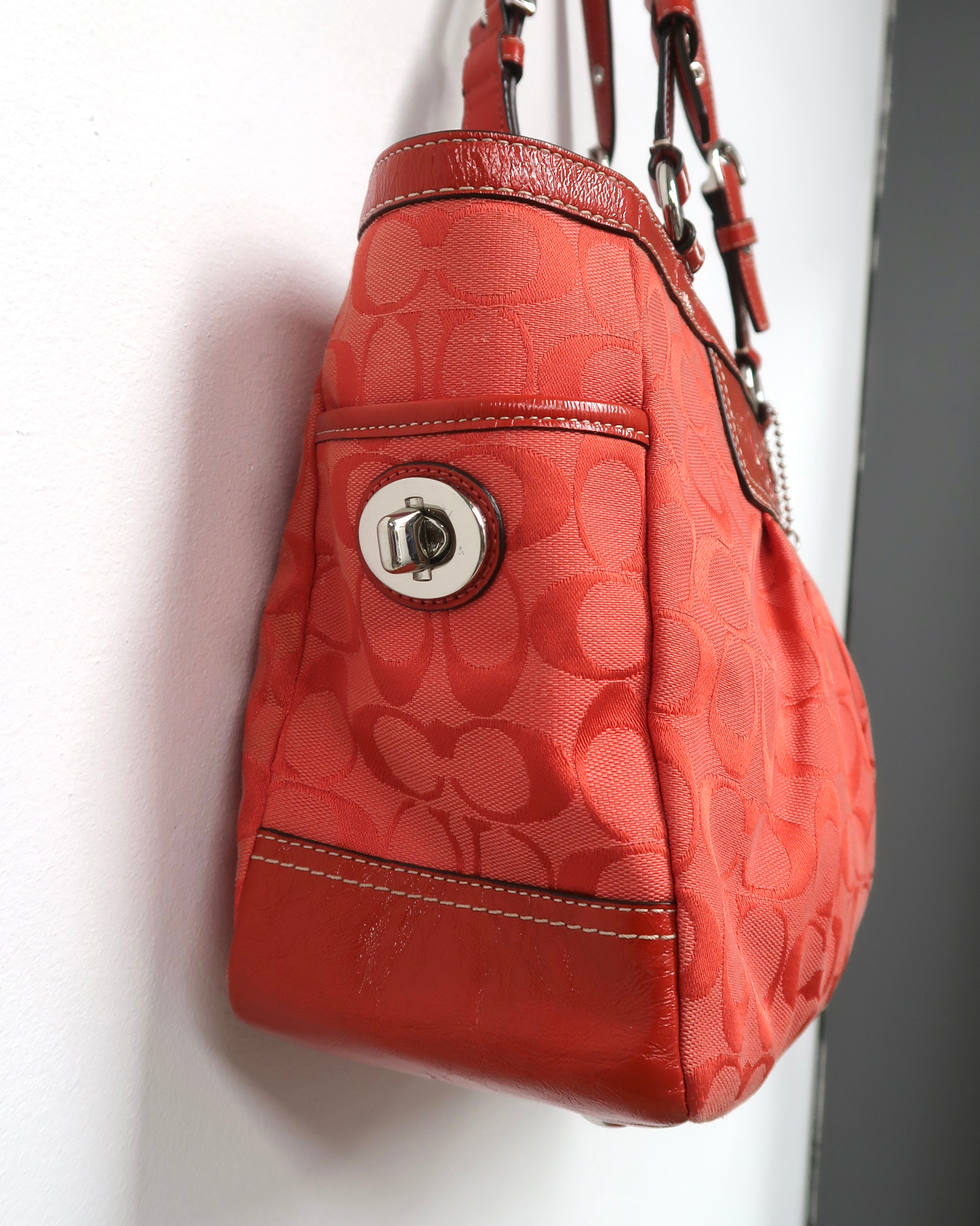 Coach Y2K Vintage Signature East West Gallery Shoulder Bag
