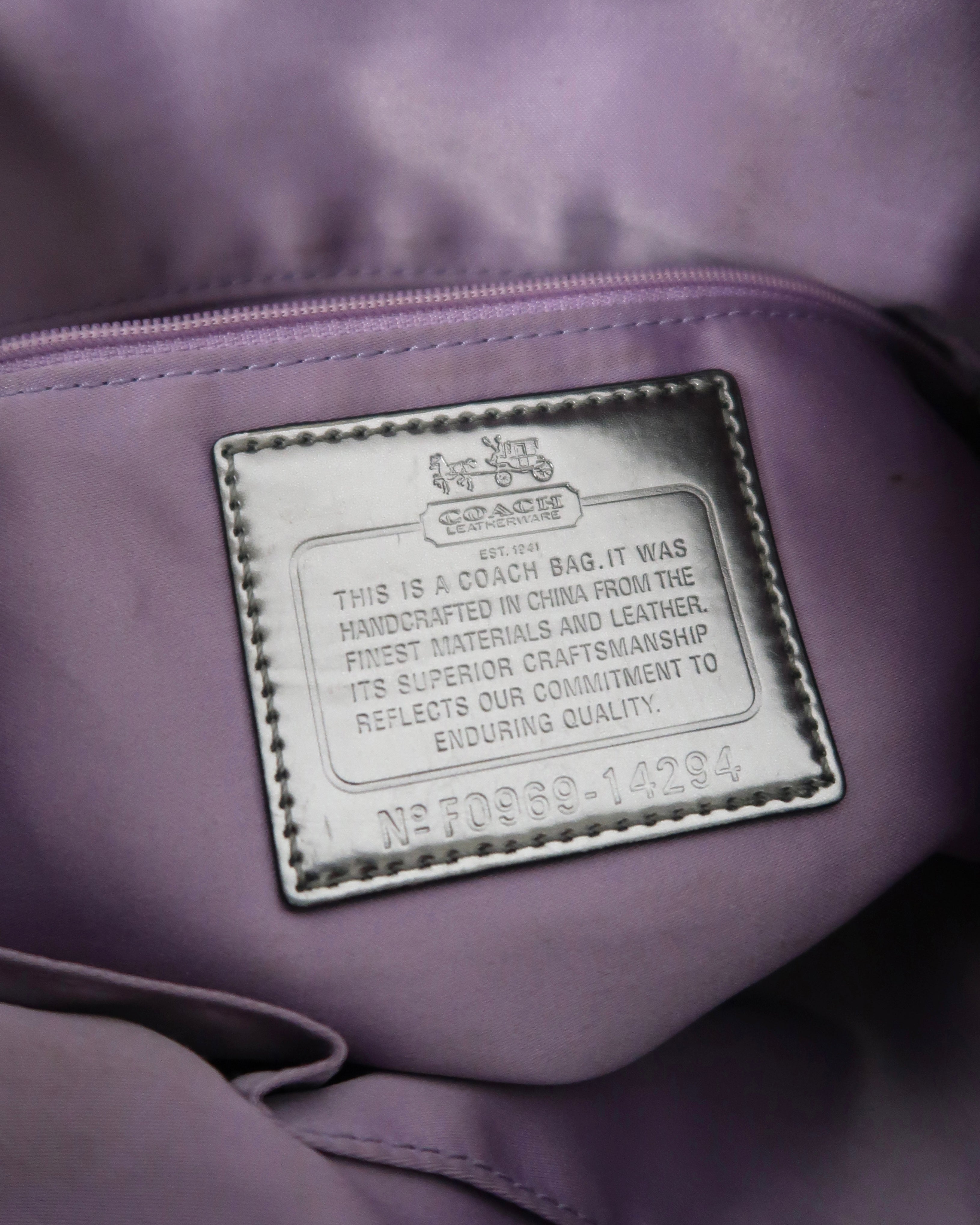 Coach Madison Sabrina satchel