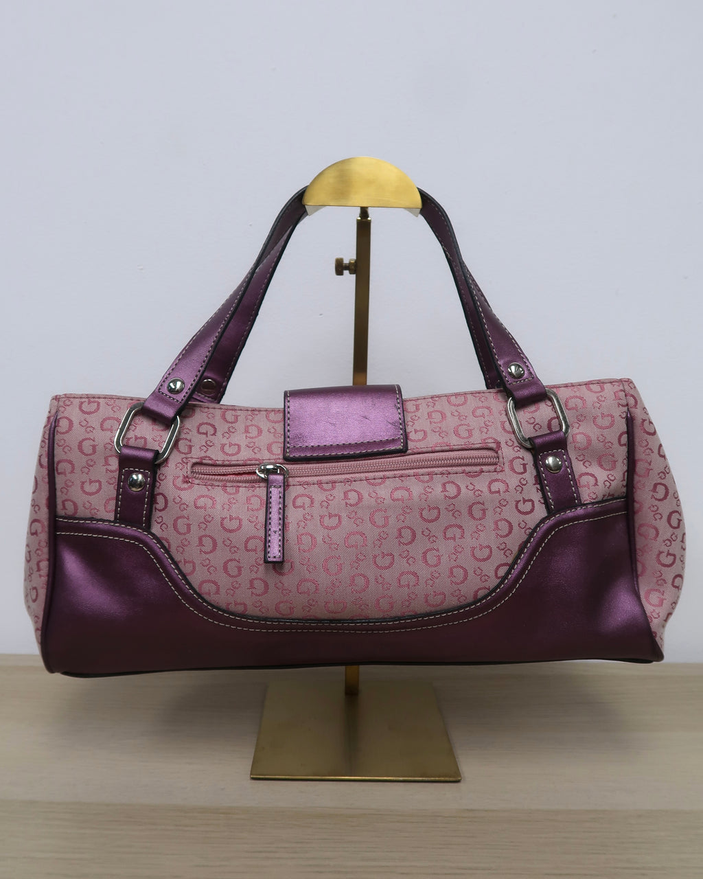vintage purple Guess shoulder bag