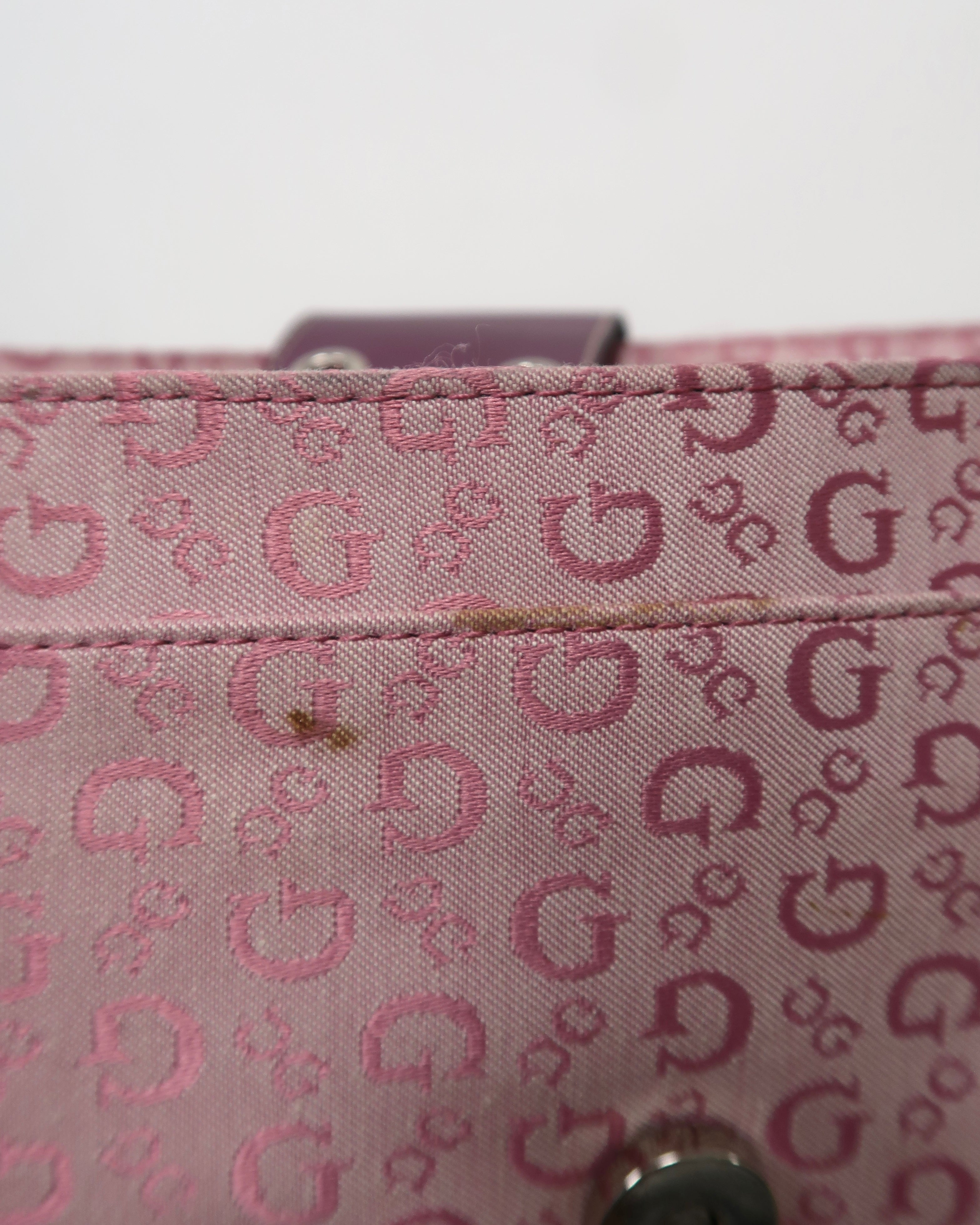 vintage purple Guess shoulder bag