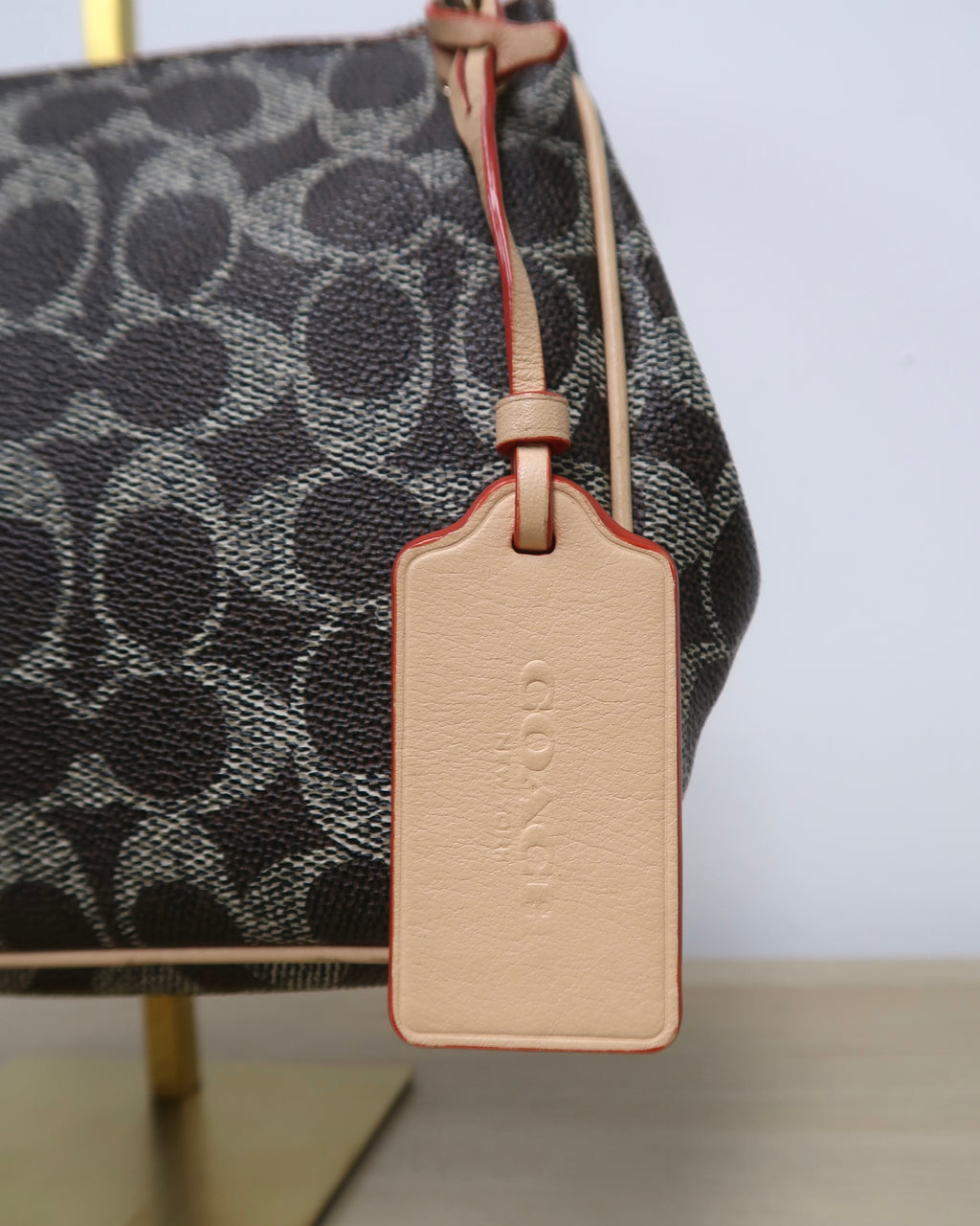 Coach Signature Charley Crossbody