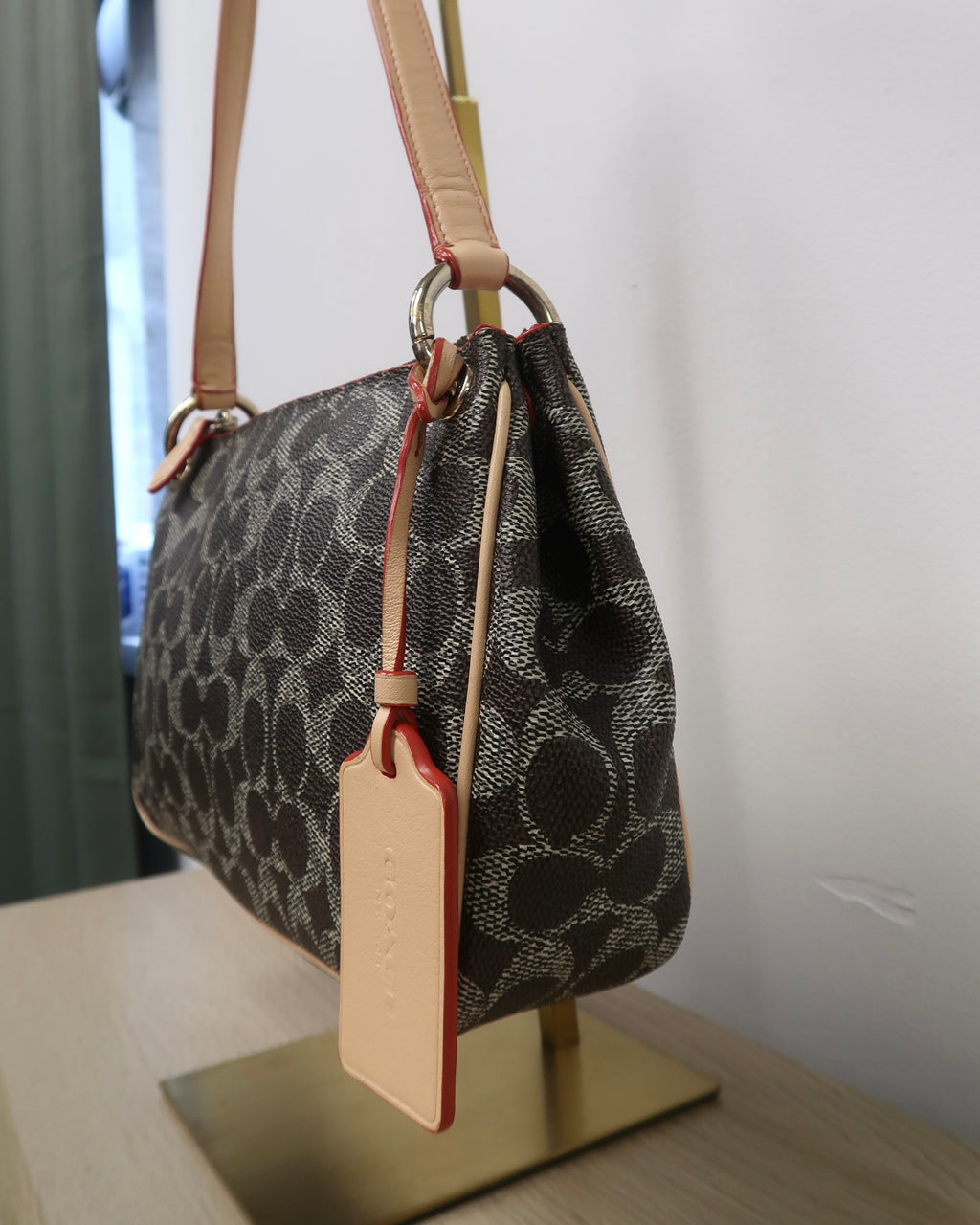 Coach Signature Charley Crossbody