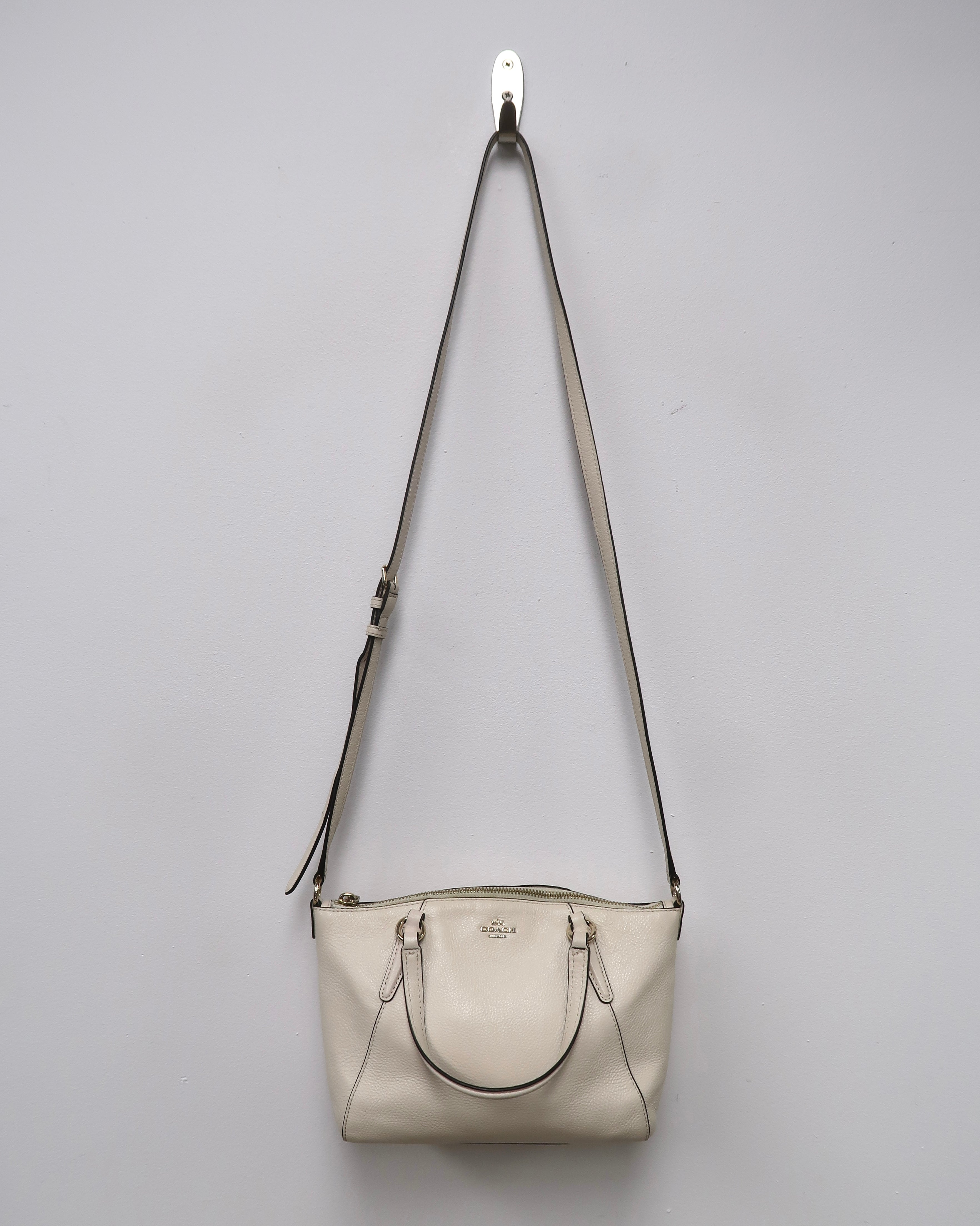 Coach Pebbled Leather Mini Kelsey Satchel