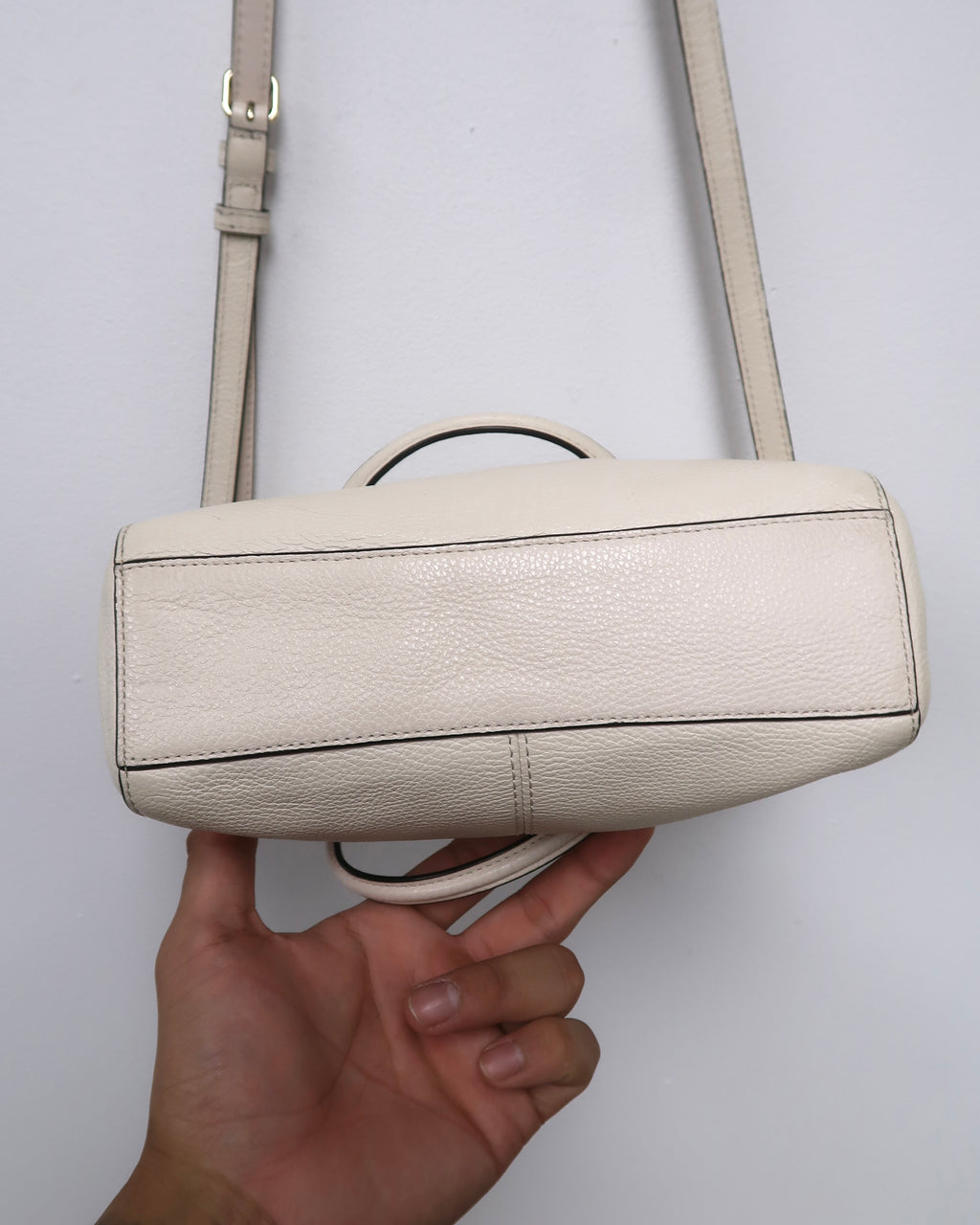 Coach Pebbled Leather Mini Kelsey Satchel