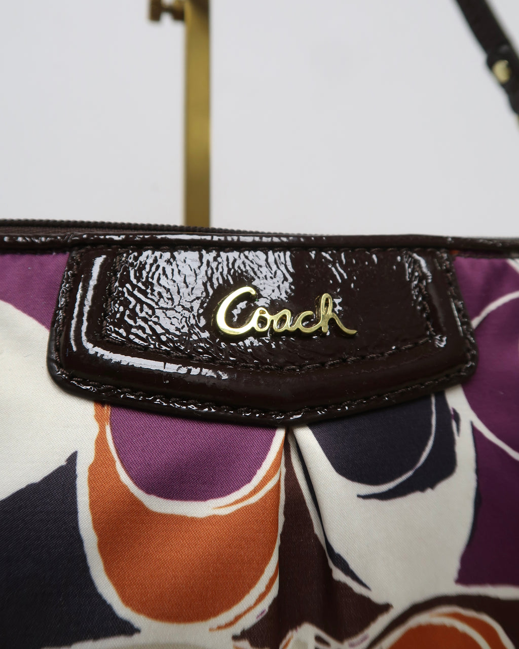 Coach Ashley Scarf Print wristlet