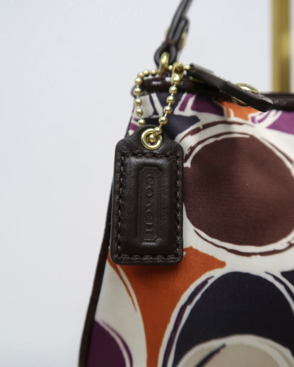 Coach Ashley Scarf Print wristlet