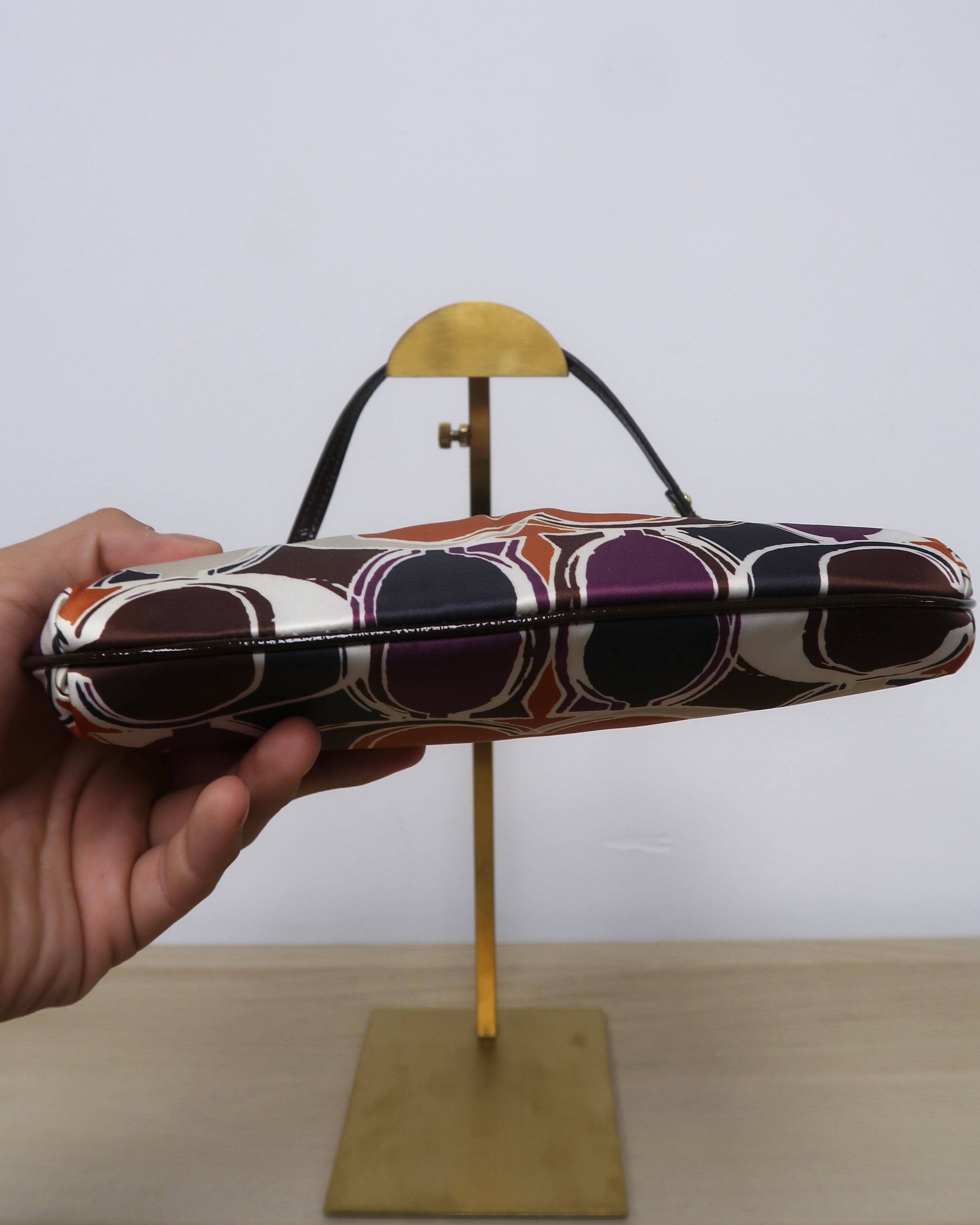 Coach Ashley Scarf Print wristlet
