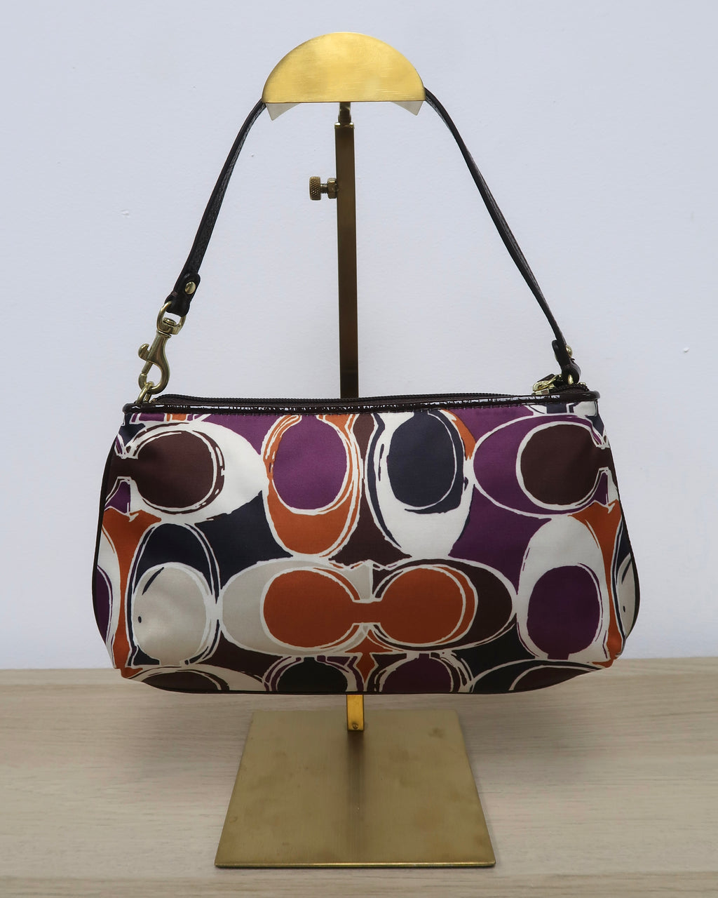 Coach Ashley Scarf Print wristlet