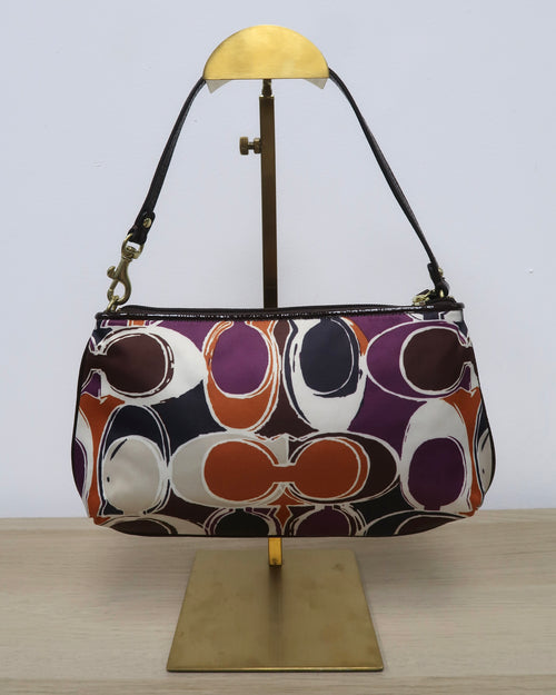 Coach Ashley Scarf Print wristlet