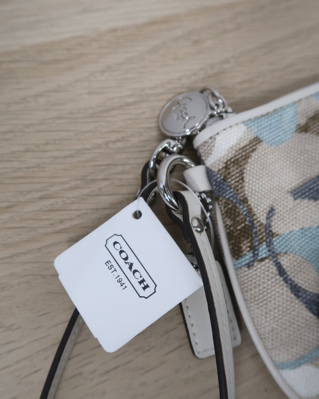 Coach Soho Optic Linen Slim Envelope Wallet & wrislet