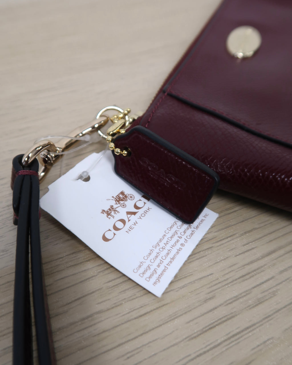 Coach wristlet