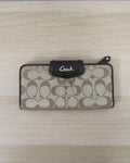 Coach Signiture C monogram long wallet
