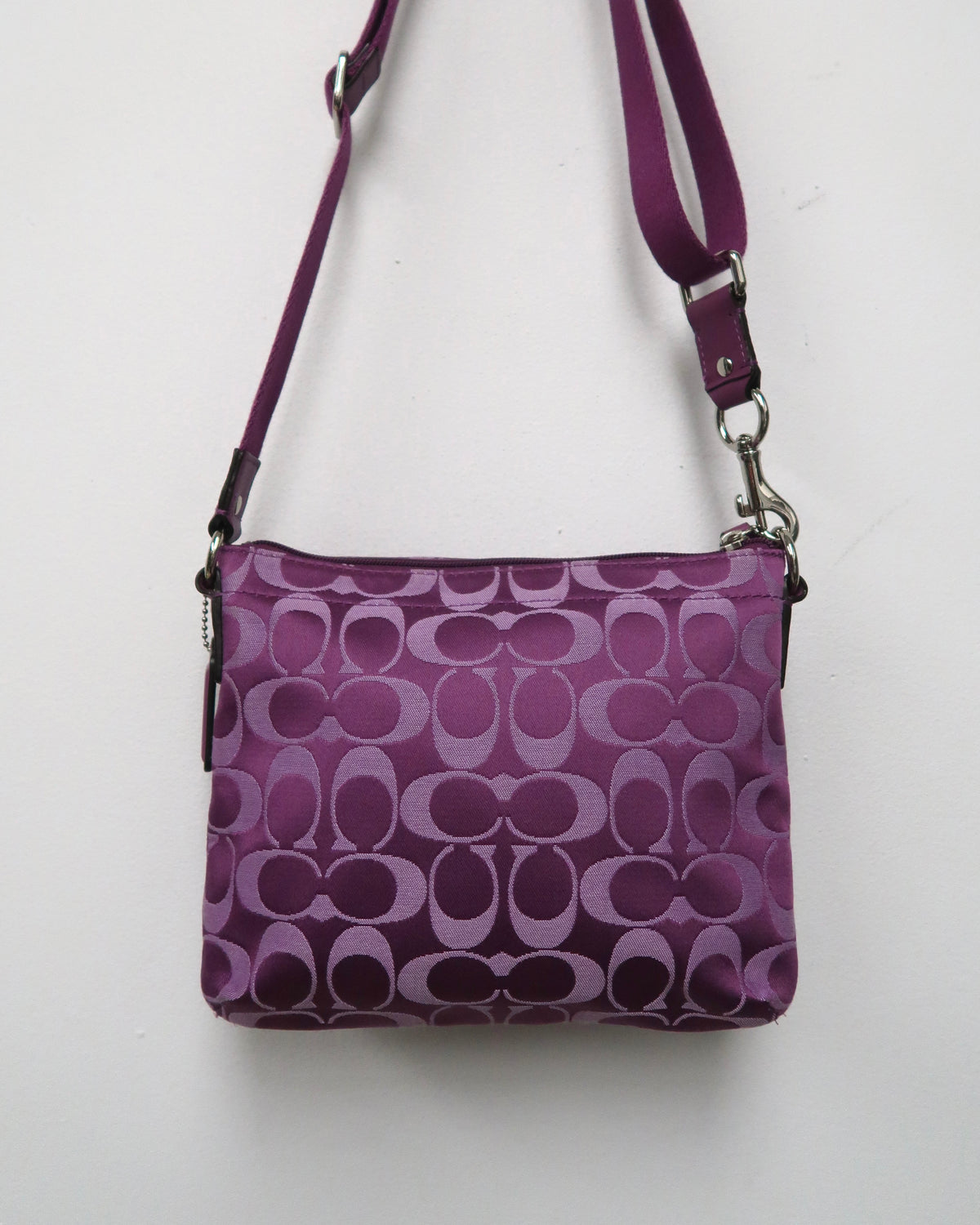 Coach Signature Jaquard Crossbody Bag