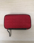 Vintage Y2K Coach red signature C monogram canvas cosmetic pouch