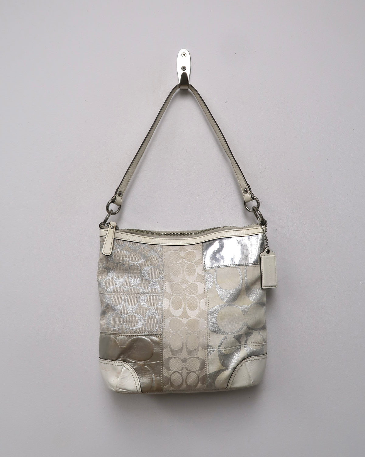 Vintage Coach Y2K Patchwork Shoulder Bag