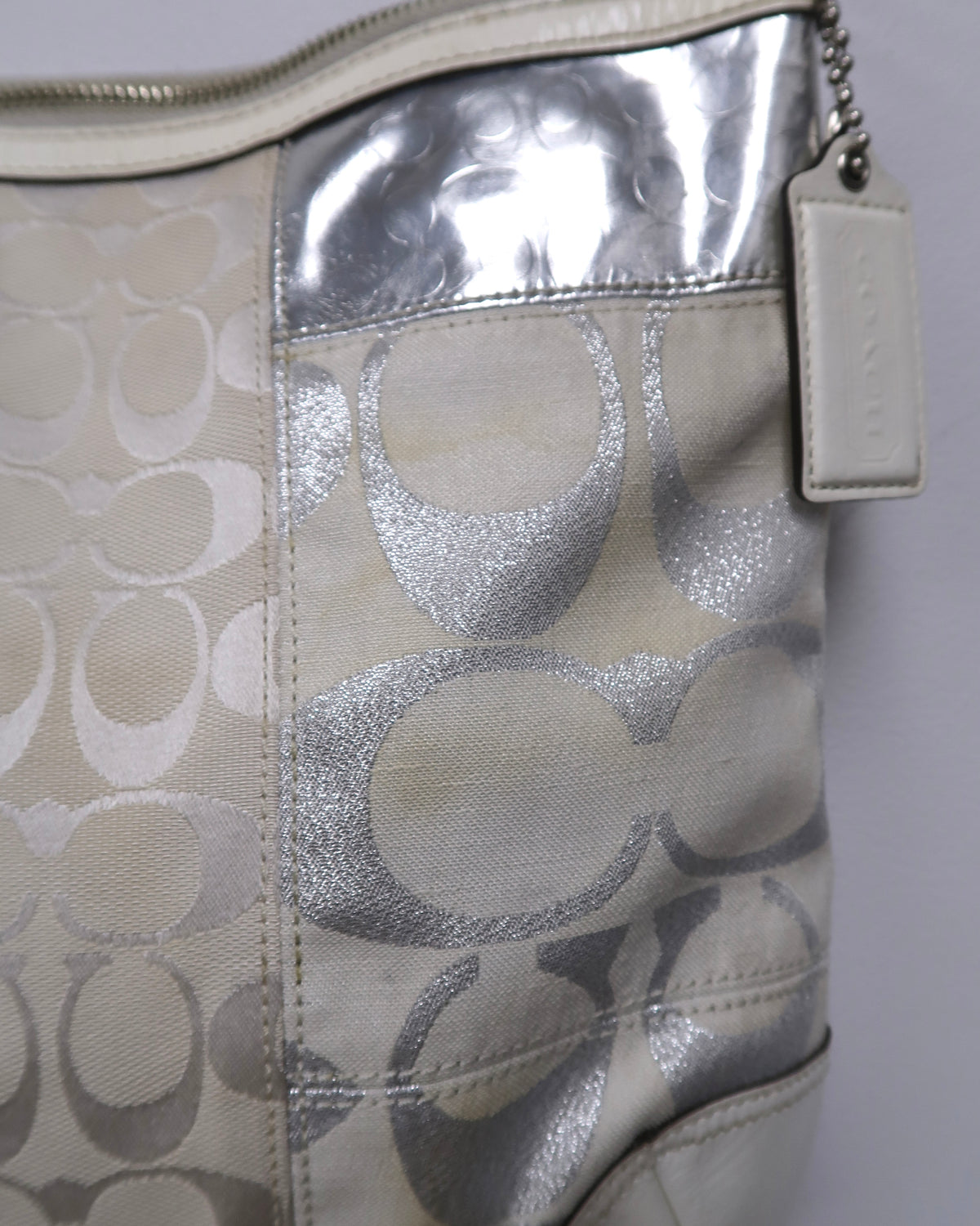 Vintage Coach Y2K Patchwork Shoulder Bag
