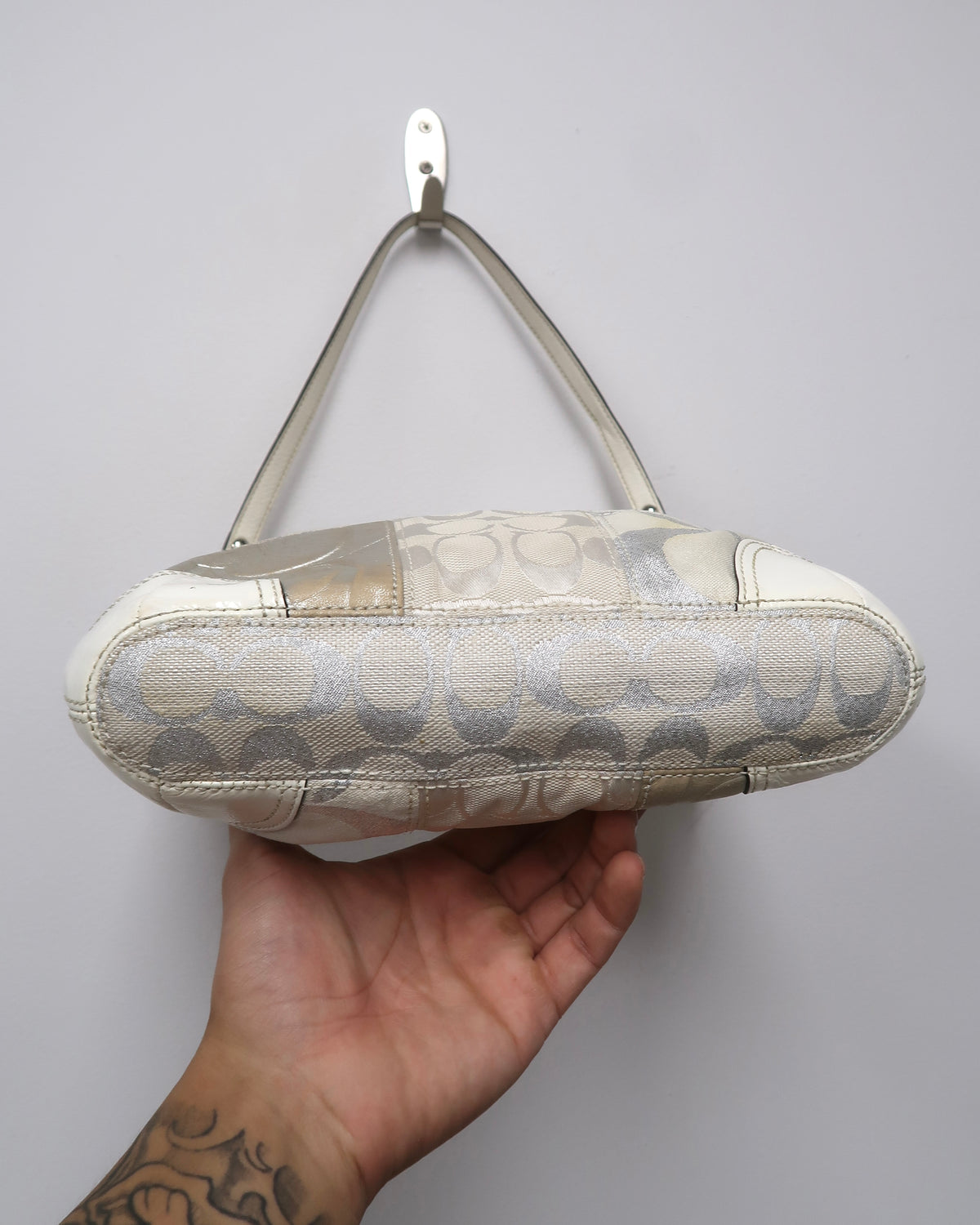 Vintage Coach Y2K Patchwork Shoulder Bag