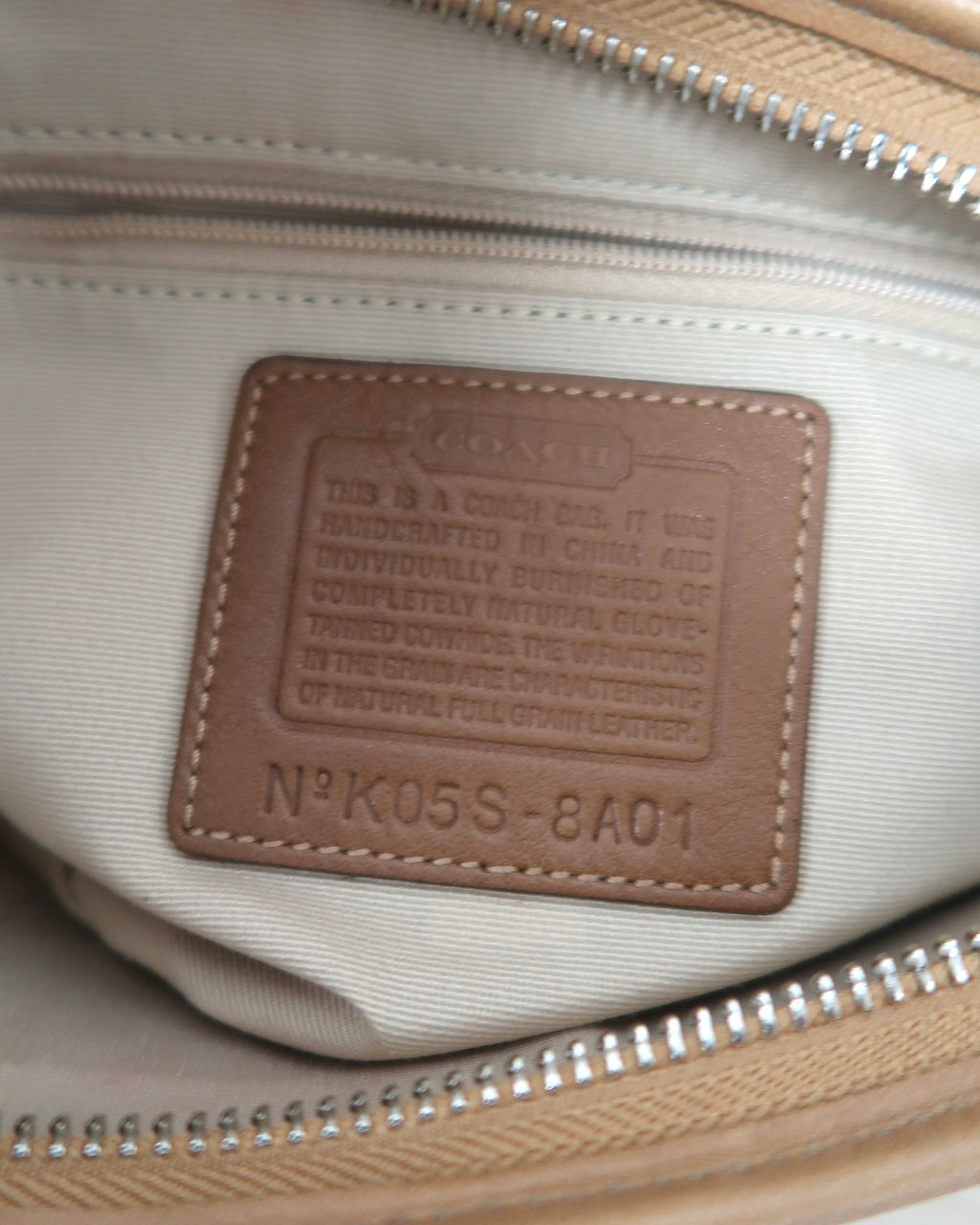 Vintage Coach Soho Leather Mini Hobo Bag