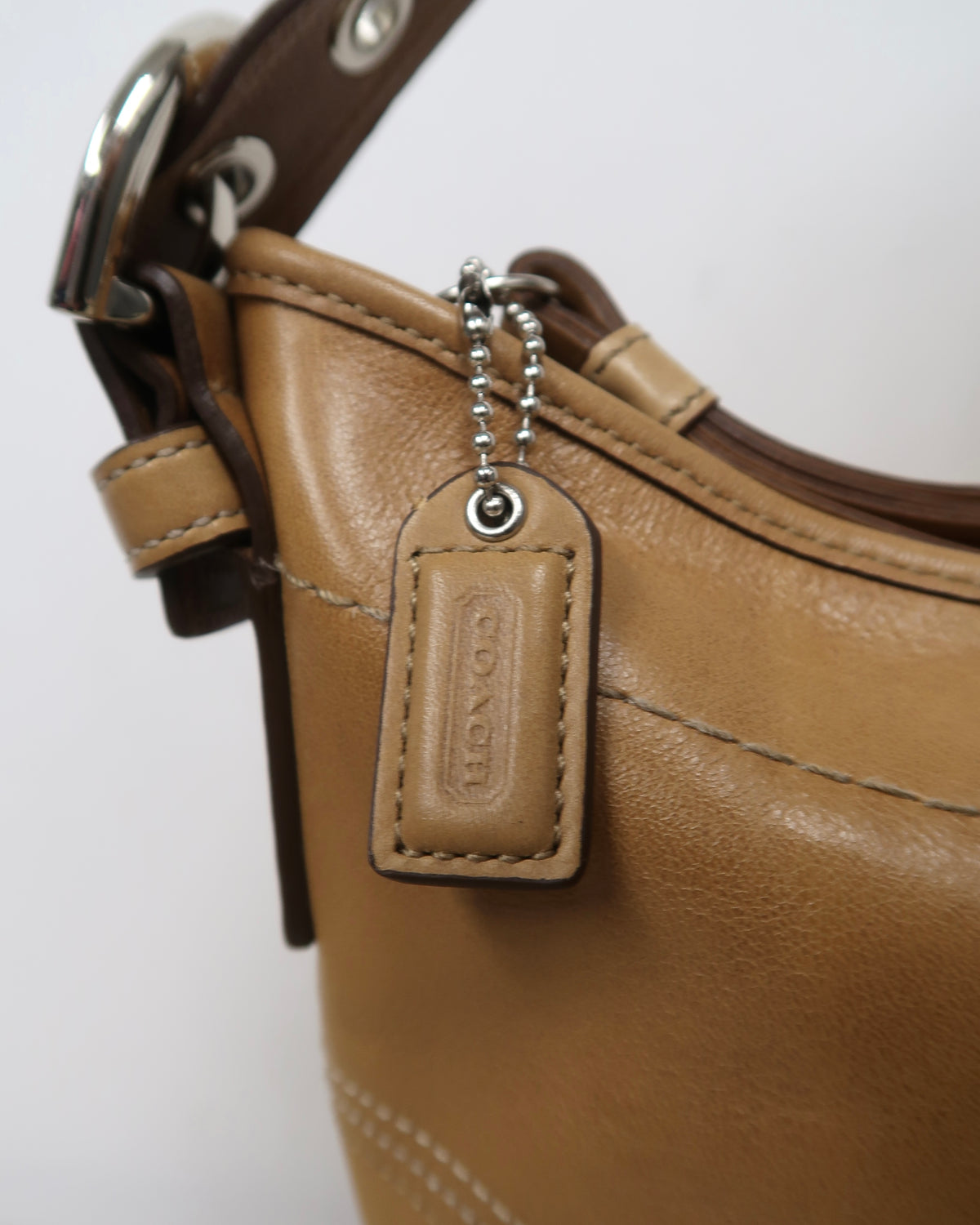 Vintage Coach Soho Leather Mini Hobo Bag