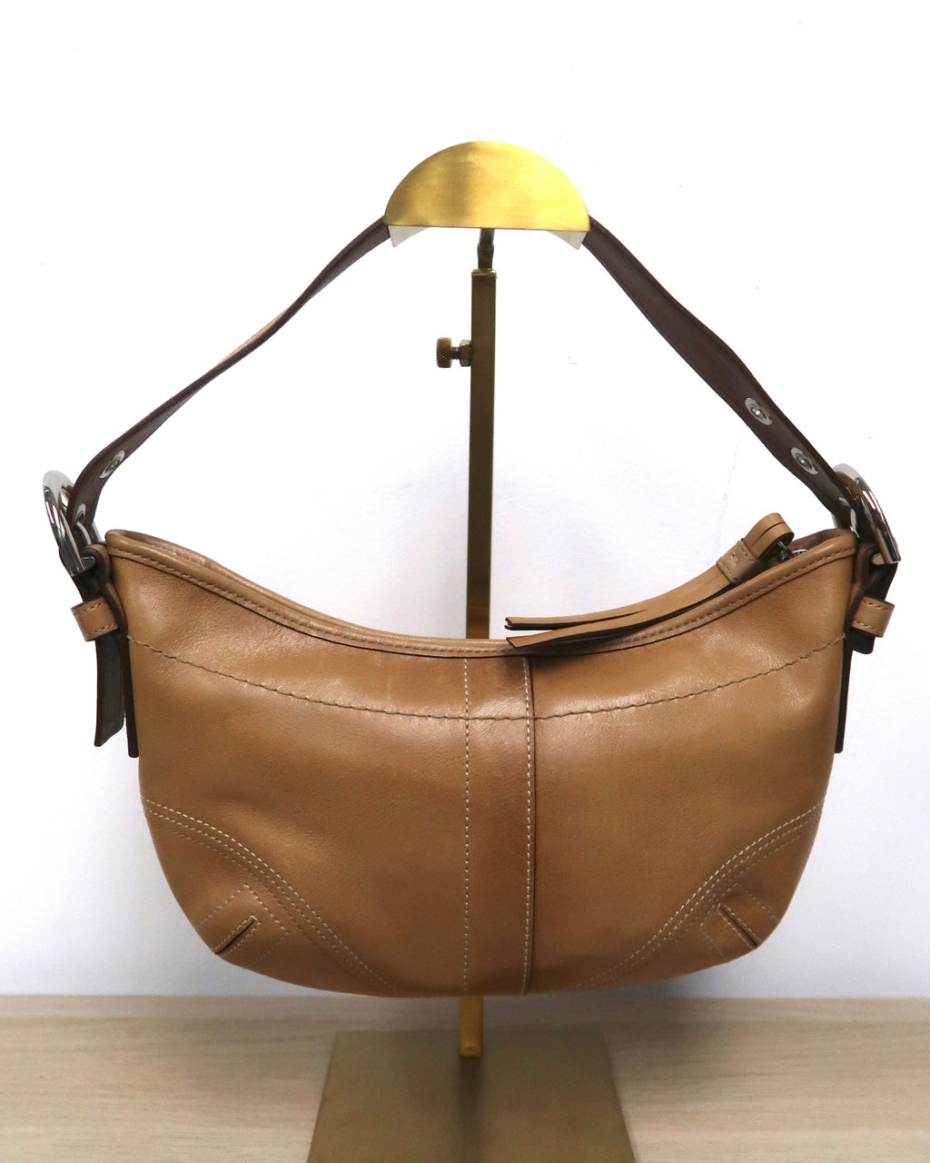 Vintage Coach Soho Leather Mini Hobo Bag