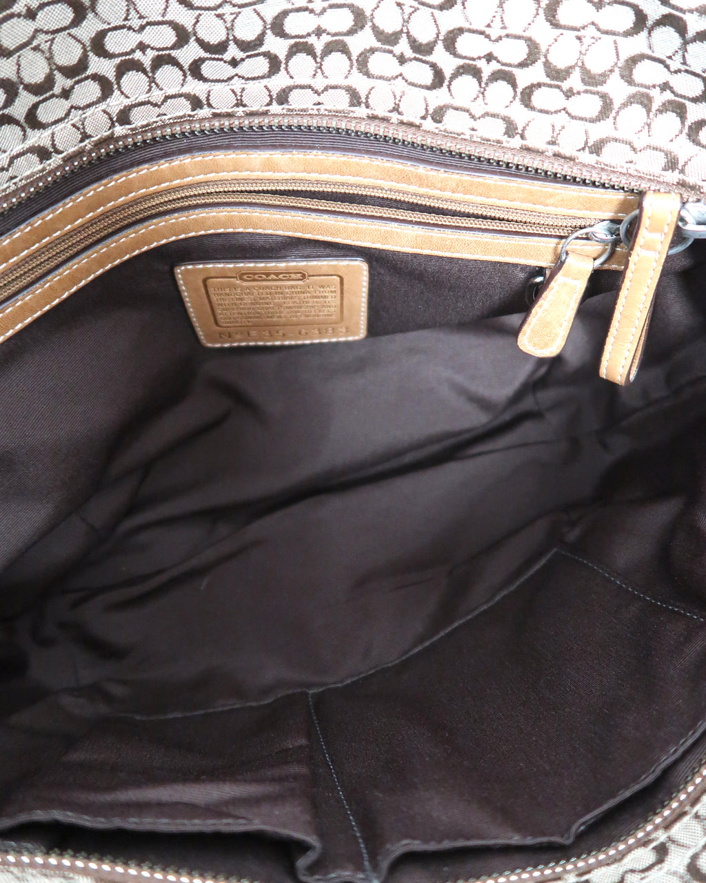 Coach Signature Penelope Carryall bag