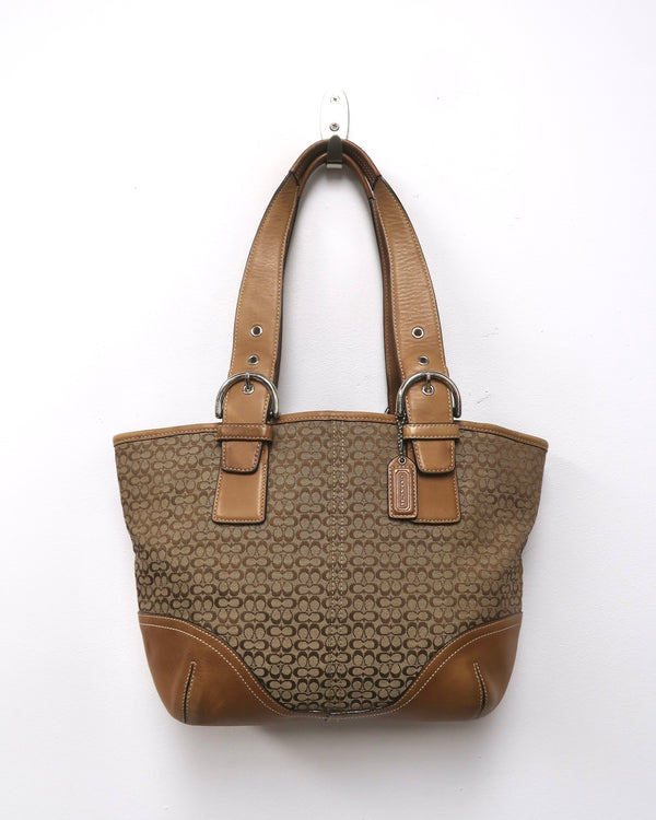 Coach Signature Penelope Carryall bag