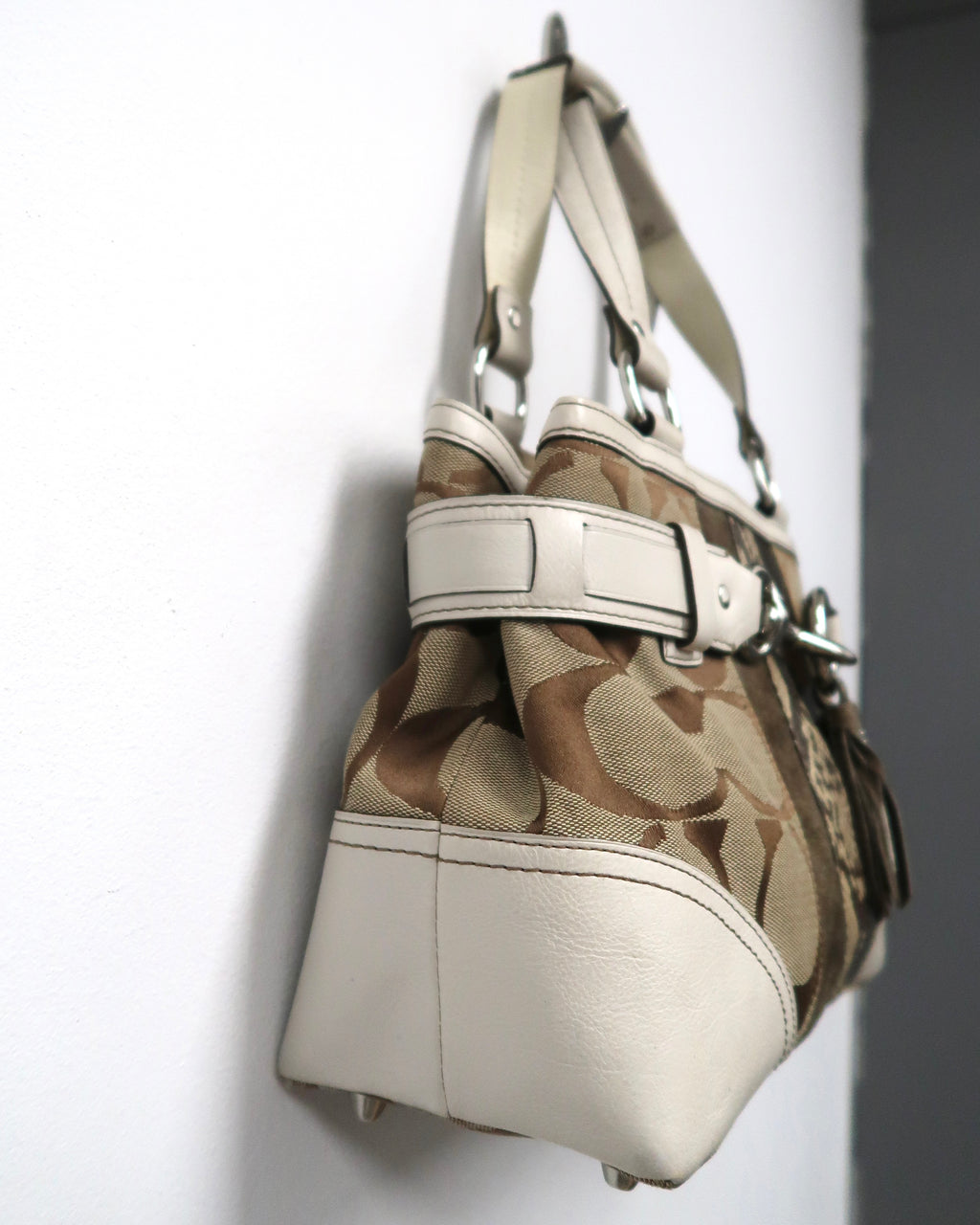 Vintage Coach Hamptons Signature Handbag