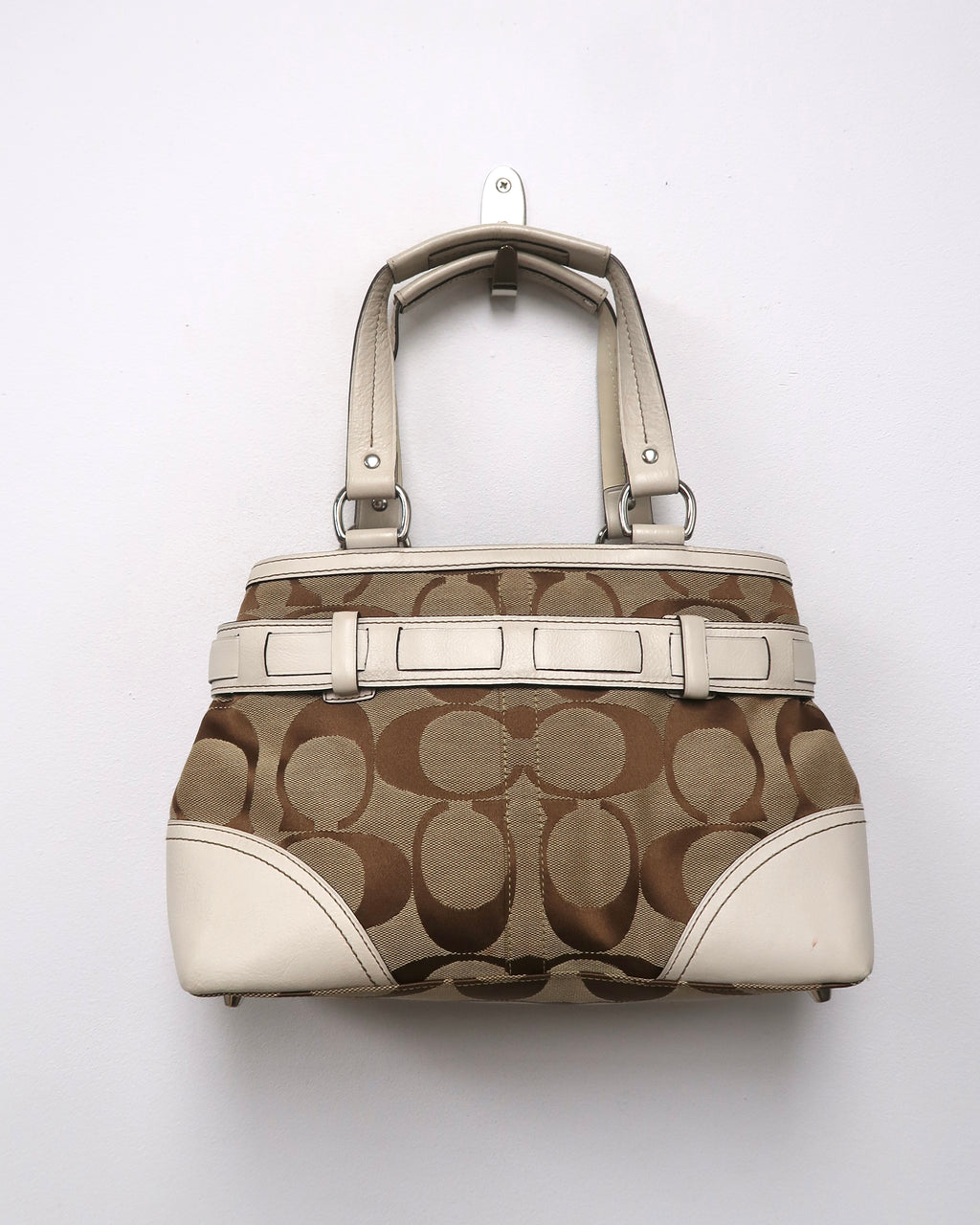 Vintage Coach Hamptons Signature Handbag