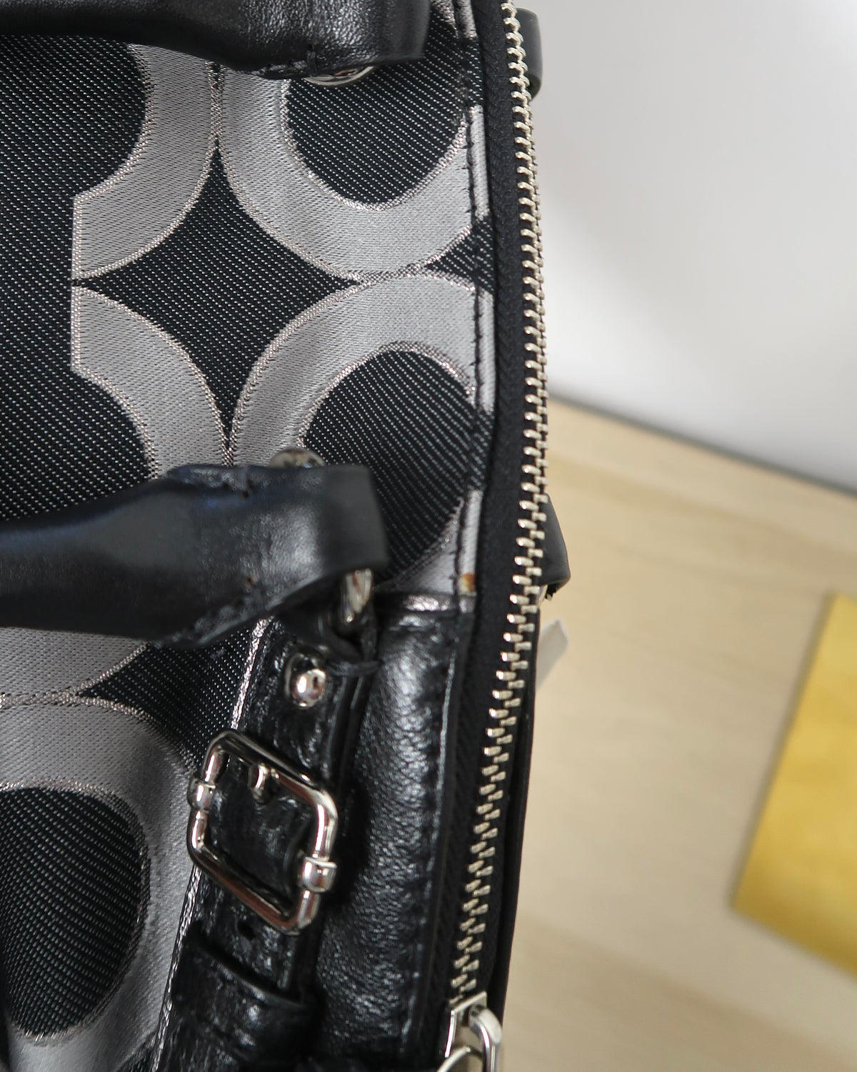 Coach Madison Op Art satchel