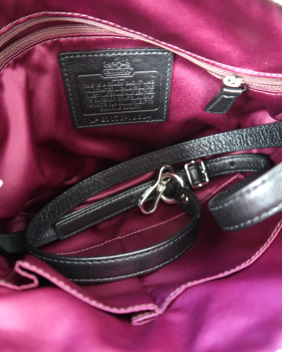 Coach Madison Op Art satchel