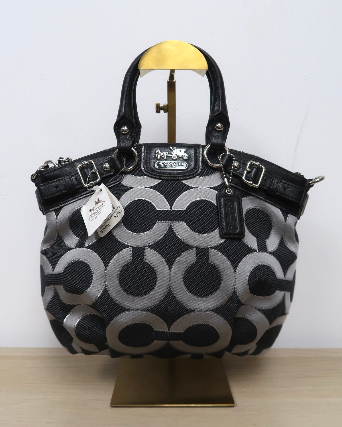 Coach Madison Op Art satchel