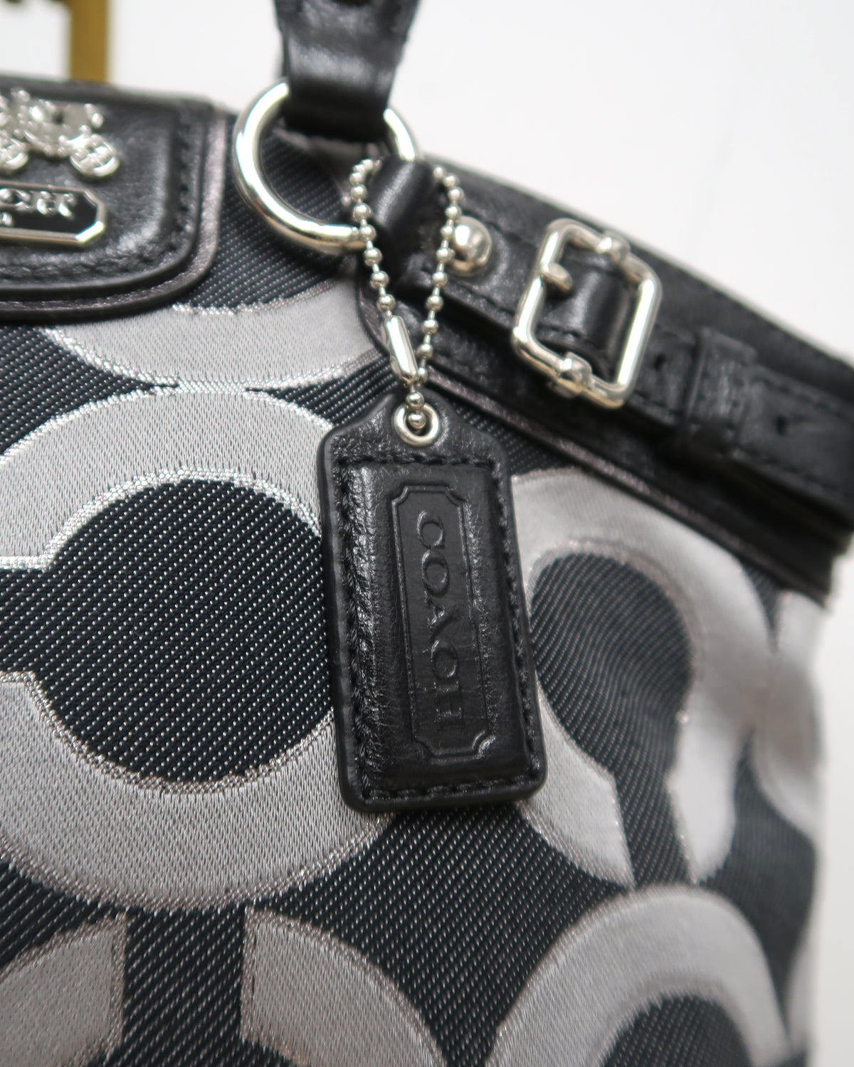 Coach Madison Op Art satchel