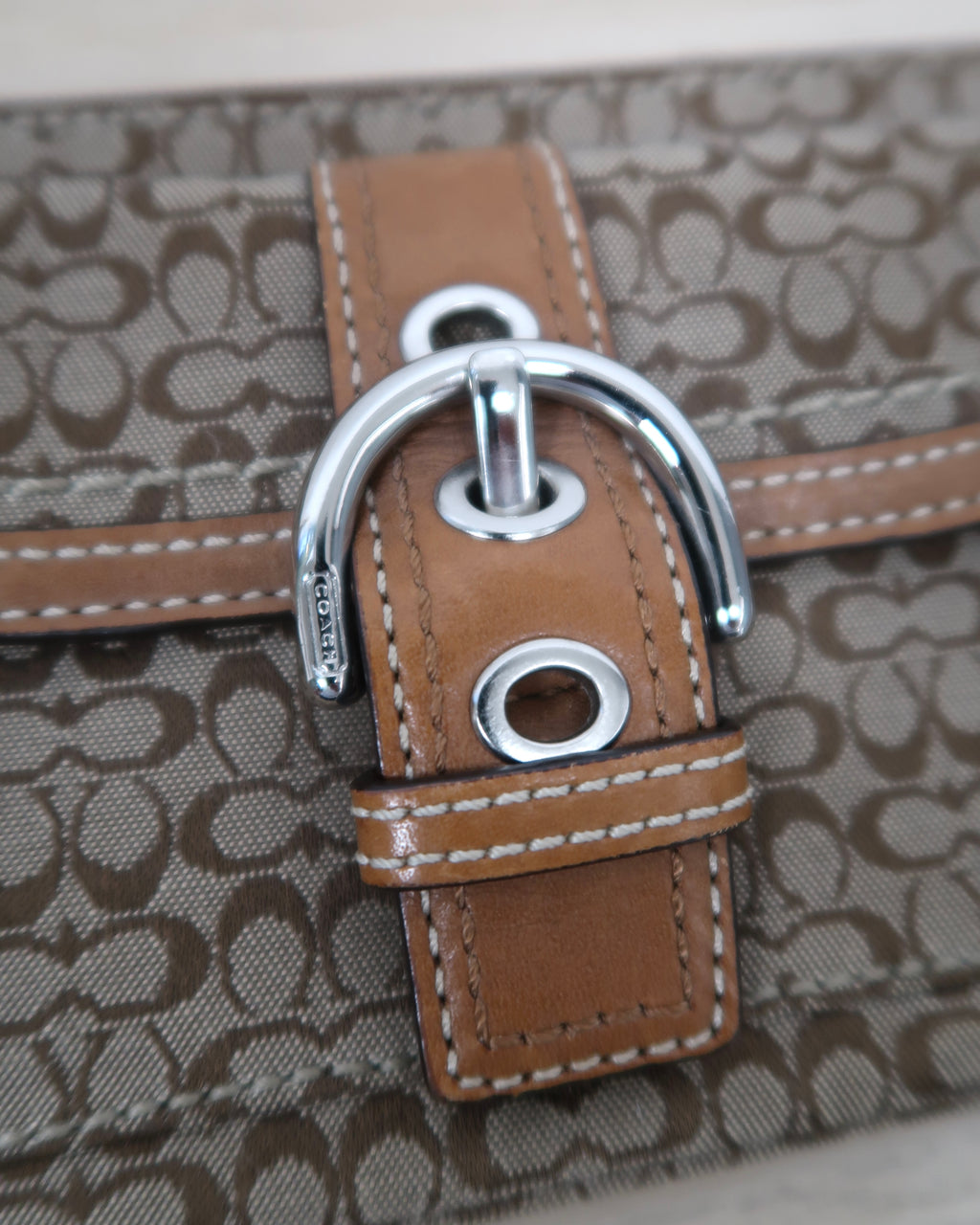 Vintage Coach Soho Signature Wristlet