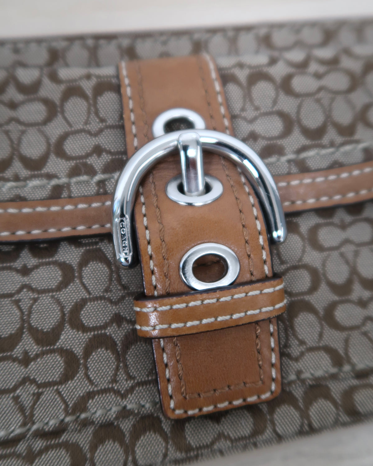 Vintage Coach Soho Signature Wristlet