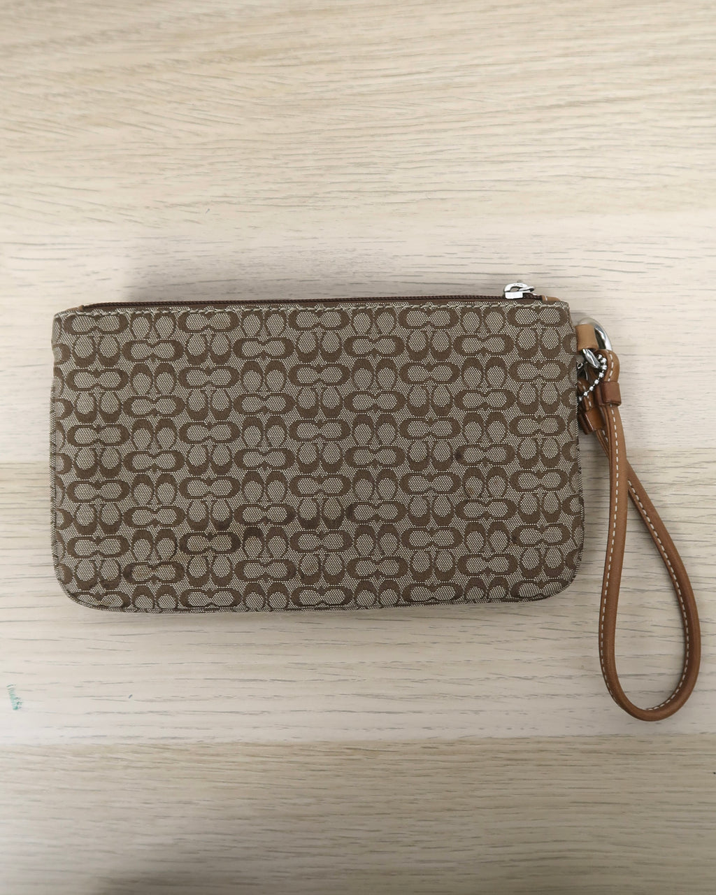 Vintage Coach Soho Signature Wristlet
