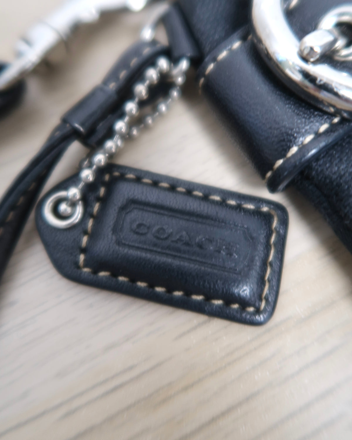 Coach Signature Jacquard Wristlet