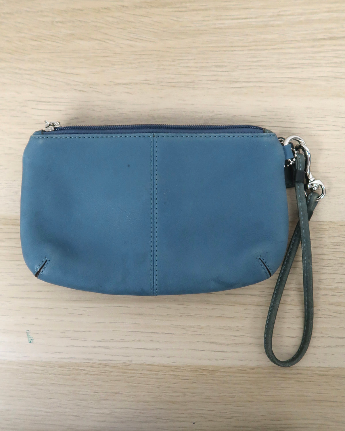 Vintage Coach Leather Wristlet
